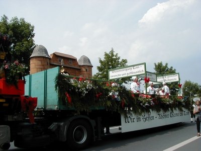 Festtagsumzug Offenbacher StraÃŸe
Keywords: Dietzenbach Rundgang Spaziergang Hessentag Volksfest Landesfest Hessen Fest