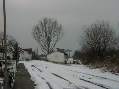 EisenbahnstraÃŸe
Keywords: Dietzenbach Rundgang Spaziergang Winter EisenbahnstraÃŸe