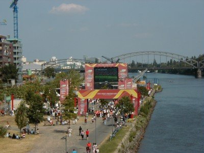 Public Viewing Point Ost (Weseler Werft)
Keywords: Frankfurt Main Fussballweltmaisterschaft FuÃŸballweltmeisterschaft WM Portugal Iran Fussball FuÃŸball Fussballspiel FuÃŸballspiel Public Viewing Point Ost Weseler Werft