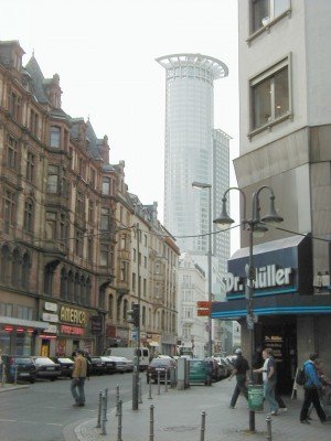 Mosel- TaunusstraÃŸe
DZ Bank
Keywords: Frankfurt Main Fussballweltmaisterschaft FuÃŸballweltmeisterschaft WM SkyArena Tag tagsÃ¼ber DZ Bank Hochhaus HochhÃ¤user